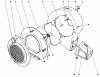 Laubbläser / Laubsauger 62933 - Toro 5 hp Lawn Blower (SN: 4000001 - 4999999) (1984) Spareparts BLOWER ASSEMBLY