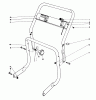 Laubbläser / Laubsauger 62933 - Toro 5 hp Lawn Blower (SN: 4000001 - 4999999) (1984) Spareparts HANDLE ASSEMBLY