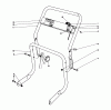 Laubbläser / Laubsauger 62933 - Toro 5 hp Lawn Blower (SN: 5000001 - 5999999) (1985) Spareparts HANDLE ASSEMBLY