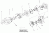 Compact Utility Attachments 22400 - Toro Auger Head, Dingo Compact Utility Loader (SN: 200000001 - 200999999) (2000) Spareparts HYDRAULIC MOTOR ASSEMBLY NO. 98-8256