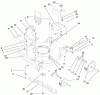 Rasenmäher 11000 - Toro Side Discharge Mower (SN: 790000001 - 799999999) (1997) Spareparts HOUSING ASSEMBLY