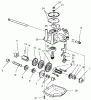 Rasenmäher 11003 - Toro 53cm Walk-Behind Mower (SN: 8900001 - 8999999) (1998) Spareparts GEAR CASE ASSEMBLY