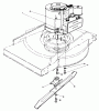 Rasenmäher 22005 - Toro Walk-Behind Mower (SN: 5000001 - 5999999) (1985) Spareparts ENGINE ASSEMBLY