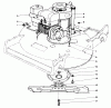 Rasenmäher 22015 - Toro Walk-Behind Mower (SN: 4000001 - 4999999) (1984) Spareparts ENGINE ASSEMBLY (MODEL 22015)