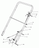 Rasenmäher 22015 - Toro Walk-Behind Mower (SN: 4000001 - 4999999) (1984) Spareparts HANDLE ASSEMBLY (MODEL 22015)