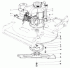 Rasenmäher 22020 - Toro Walk-Behind Mower (SN: 5000001 - 5999999) (1985) Spareparts ENGINE ASSEMBLY (MODEL 22020)