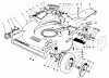 Rasenmäher 22020 - Toro Walk-Behind Mower (SN: 5000001 - 5999999) (1985) Spareparts HOUSING ASSEMBLY (MODEL 22015)