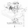 Rasenmäher 22020 - Toro Walk-Behind Mower (SN: 6000001 - 6999999) (1986) Spareparts ENGINE ASSEMBLY (MODEL 22020)