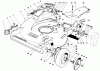 Rasenmäher 22020 - Toro Walk-Behind Mower (SN: 6000001 - 6999999) (1986) Spareparts HOUSING ASSEMBLY (MODEL 22015)