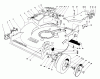 Rasenmäher 22020 - Toro Walk-Behind Mower (SN: 6000001 - 6999999) (1986) Spareparts HOUSING ASSEMBLY (MODEL 22020)