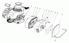 Rasenmäher 22025 - Toro Walk-Behind Mower (SN: 5000001 - 5999999) (1985) Spareparts ENGINE ASSEMBLY