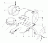 Rasenmäher 22025 - Toro Walk-Behind Mower (SN: 5000001 - 5999999) (1985) Spareparts GAS TANK ASSEMBLY