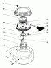 Rasenmäher 22025 - Toro Walk-Behind Mower (SN: 5000001 - 5999999) (1985) Spareparts RECOIL STARTER ASSEMBLY