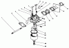 Rasenmäher 22025 - Toro Walk-Behind Mower (SN: 6000001 - 6999999) (1986) Spareparts CARBURETOR ASSEMBLY