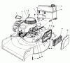 Rasenmäher 22025 - Toro Walk-Behind Mower (SN: 8000001 - 8999999) (1988) Spareparts ENGINE ASSEMBLY