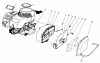 Rasenmäher 22025C - Toro Walk-Behind Mower (SN: 8000001 - 8999999) (1988) Spareparts ENGINE ASSEMBLY