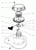 Rasenmäher 22026 - Toro Side Discharge Mower (SN: 220000001 - 220999999) (2002) Spareparts RECOIL ASSEMBLY