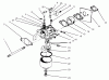 Rasenmäher 22026 - Toro Side Discharge Mower (SN: 6900001 - 6999999) (1996) Spareparts CARBURETOR ASSEMBLY (MODEL NO. 47PS5-3)