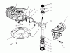 Rasenmäher 22026 - Toro Side Discharge Mower (SN: 6900001 - 6999999) (1996) Spareparts CRANKSHAFT ASSEMBLY (MODEL NO. 47PS5-3)