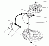 Rasenmäher 22026 - Toro Side Discharge Mower (SN: 6900001 - 6999999) (1996) Spareparts IGNITION ASSEMBLY (MODEL NO. 47PS5-3)