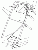 Rasenmäher 22035 - Toro Walk-Behind Mower (SN: 0000001 - 0999999) (1990) Spareparts HANDLE ASSEMBLY (MODEL 22035)