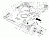 Rasenmäher 22030 - Toro Walk-Behind Mower (SN: 0000001 - 0999999) (1990) Spareparts HOUSING ASSEMBLY (MODEL 22035)