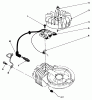 Rasenmäher 22030 - Toro Walk-Behind Mower (SN: 0000001 - 0999999) (1990) Spareparts IGNITION ASSEMBLY (MODEL NO. 47PK9-3)