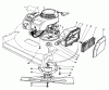 Rasenmäher 22030 - Toro Walk-Behind Mower (SN: 1000001 - 1999999) (1991) Spareparts ENGINE ASSEMBLY (MODEL 22035)