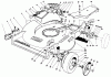 Rasenmäher 22035 - Toro Walk-Behind Mower (SN: 1000001 - 1999999) (1991) Spareparts HOUSING ASSEMBLY (MODEL 22030)