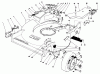 Rasenmäher 22030 - Toro Walk-Behind Mower (SN: 9000001 - 9999999) (1989) Spareparts HOUSING ASSEMBLY (MODEL 22035)