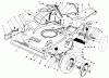 Rasenmäher 22031 - Toro ProLine 21" Recycler Walk-Behind Mower (SN: 2000001 - 2999999) (1992) Spareparts HOUSING ASSEMBLY