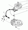 Rasenmäher 22031 - Toro ProLine 21" Recycler Walk-Behind Mower (SN: 2000001 - 2999999) (1992) Spareparts IGNITION ASSEMBLY (MODEL NO. 47PM1-3)