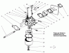 Rasenmäher 22031 - Toro ProLine 21" Recycler Walk-Behind Mower (SN: 230000001 - 230999999) (2003) Spareparts CARBURETOR ASSEMBLY