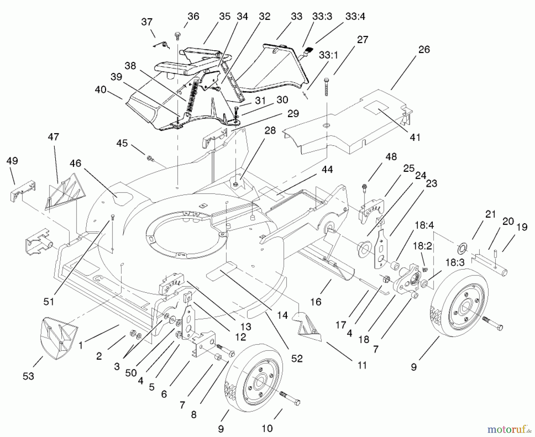  Rasenmäher 22031 - Toro ProLine 21