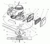 Rasenmäher 22031 - Toro ProLine 21" Recycler Walk-Behind Mower (SN: 7900001 - 7999999) (1997) Spareparts ENGINE ASSEMBLY