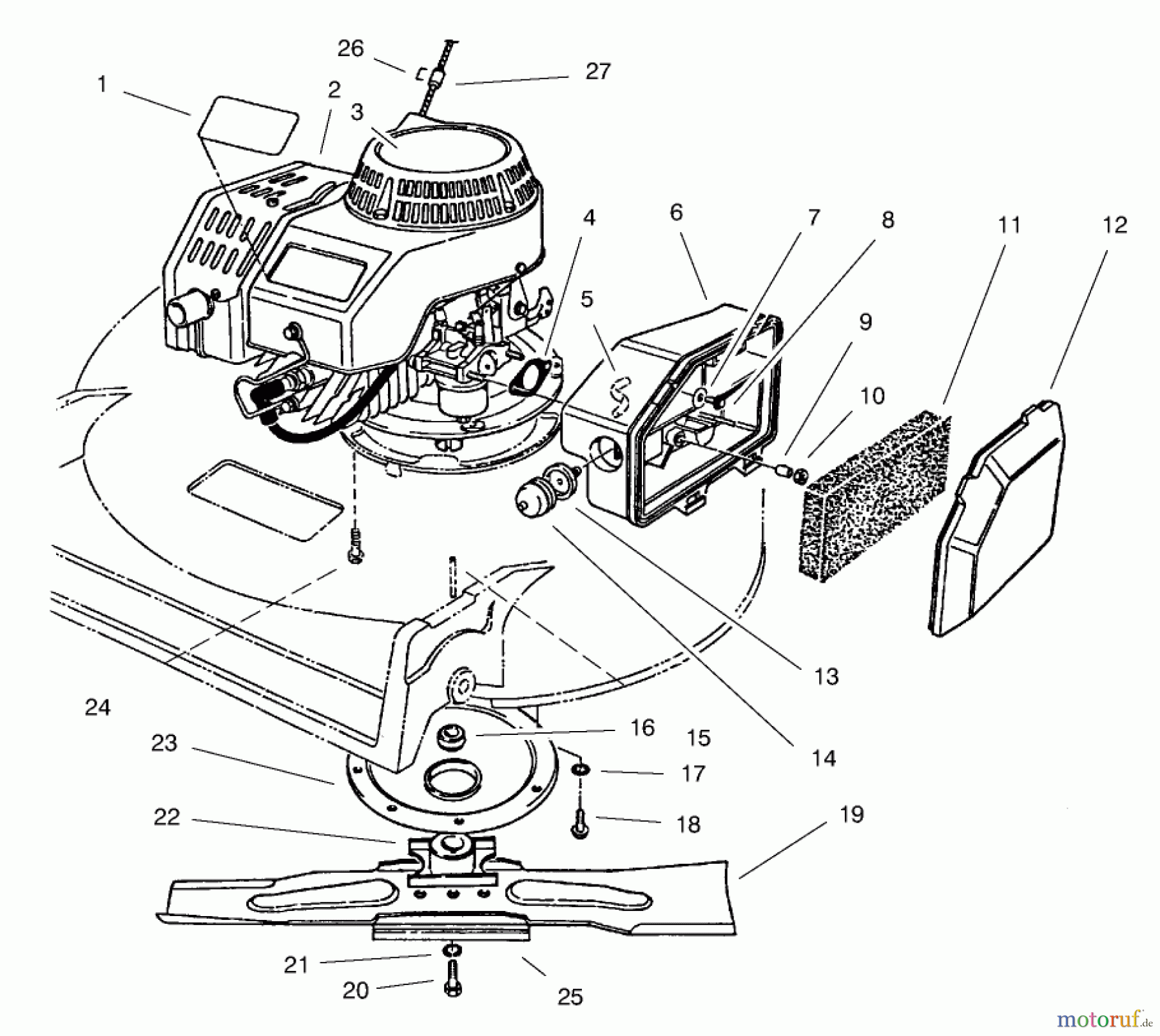  Rasenmäher 22031 - Toro ProLine 21