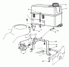 Rasenmäher 22036 - Toro Walk-Behind Mower (SN: 1000001 - 1999999) (1991) Spareparts GAS TANK ASSEMBLY