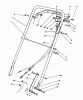 Rasenmäher 22036 - Toro Walk-Behind Mower (SN: 1000001 - 1999999) (1991) Spareparts HANDLE ASSEMBLY