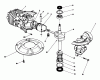 Rasenmäher 22037B - Toro Walk-Behind Mower (SN: 39000001 - 39999999) (1993) Spareparts CRANKSHAFT ASSEMBLY (MODEL NO. 47PN2-3)