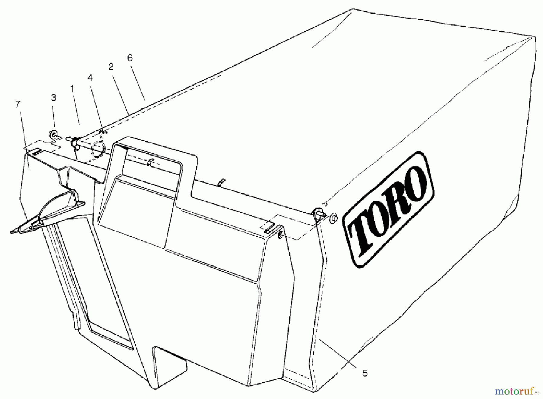  Rasenmäher 22038 - Toro 53cm Walk-Behind Mower (SN: 210000001 - 210999999) (2001) ONE LINE TITLE