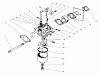 Rasenmäher 22040 - Toro Recycler Walk-Behind Mower (SN: 8900001 - 8999999) (1998) Spareparts CARBURETOR ASSEMBLY (MODEL NO. 47PT7-3)