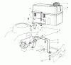 Rasenmäher 22040 - Toro Recycler Walk-Behind Mower (SN: 9900001 - 9999999) (1999) Spareparts GAS TANK ASSEMBLY