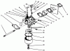 Rasenmäher 22040 - Toro Walk-Behind Mower (SN: 5900001 - 5999999) (1995) Spareparts CARBURETOR ASSEMBLY (MODEL NO. 47PR4-3)