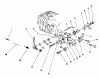 Rasenmäher 22580 - Toro Walk-Behind Mower (SN: 1000001 - 1999999) (1991) Spareparts GOVERNOR ASSEMBLY (MODEL NO. 47PL0-3)