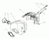 Rasenmäher 22580 - Toro Walk-Behind Mower (SN: 1000001 - 1999999) (1991) Spareparts MUFFLER ASSEMBLY (MODEL NO. 47PL0-3)