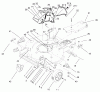 Rasenmäher 22043 - Toro Recycler Mower (SN: 200000001 - 200999999) (2000) Spareparts HOUSING ASSEMBLY