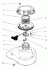 Rasenmäher 22043 - Toro Recycler Mower (SN: 9900001 - 9999999) (1999) Spareparts RECOIL ASSEMBLY(MODEL NO. 47PT7-7)
