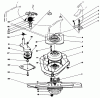 Rasenmäher 22043 - Toro Walk-Behind Mower (SN: 2000001 - 2999999) (1992) Spareparts BLADE BRAKE CLUTCH ASSEMBLY