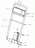 Rasenmäher 22043 - Toro Walk-Behind Mower (SN: 2000001 - 2999999) (1992) Spareparts HANDLE ASSEMBLY