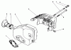 Rasenmäher 22043 - Toro Walk-Behind Mower (SN: 2000001 - 2999999) (1992) Spareparts MUFFLER ASSEMBLY (MODEL NO. 47PM1-7)